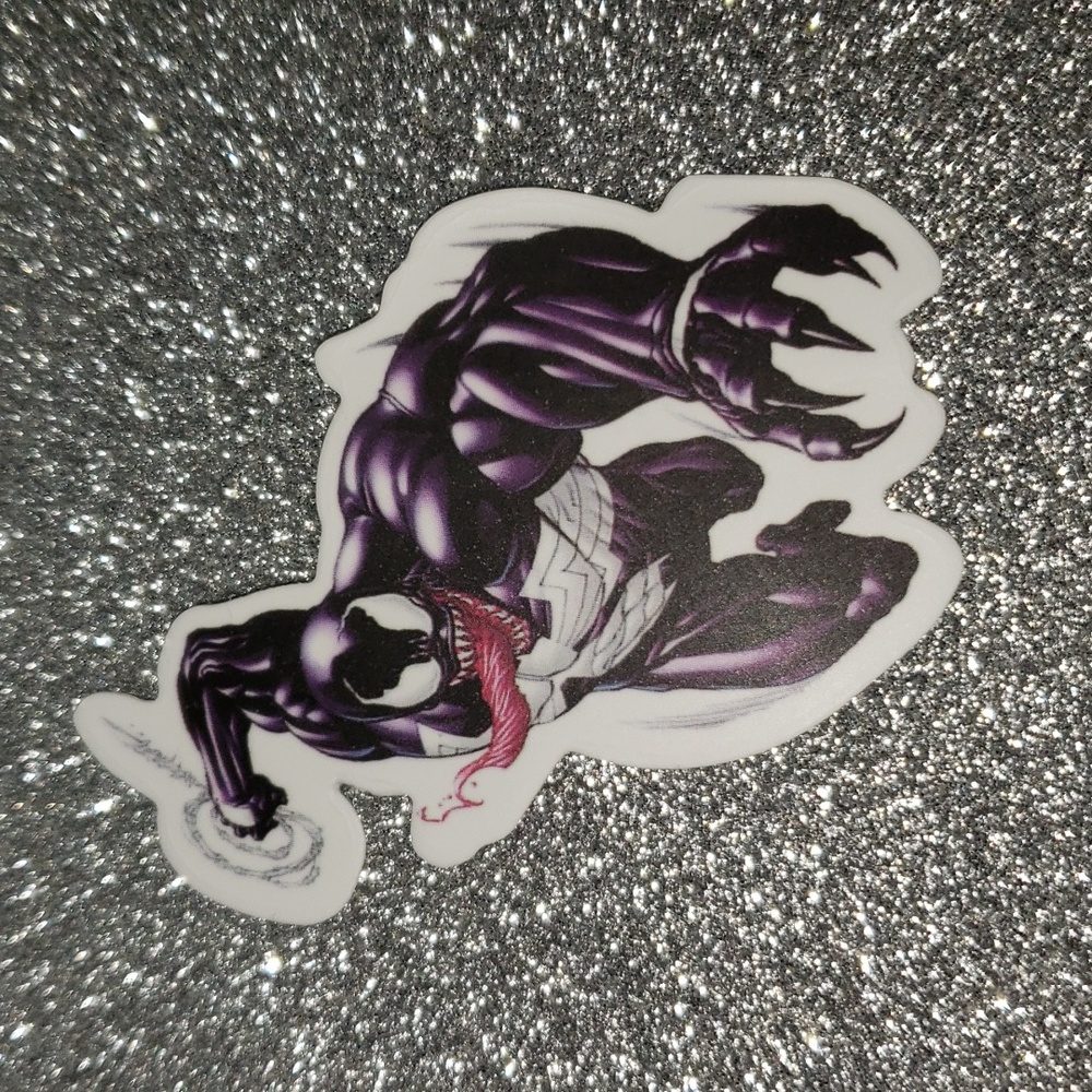 MARVEL Venom Spiderman Waterproof Sticker